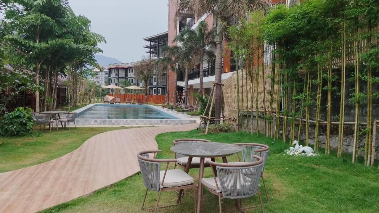 Vang Vieng Bungalows Екстериор снимка